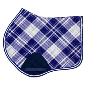 Almohadillas de sillín para saltar de satén de alta calidad 2025, sillines de algodón con sublimación para una mejor comodidad - Product Image 1