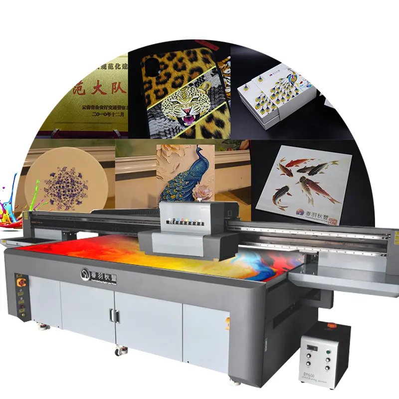 중국 프린터 제조 업체 성숙한 응용 계획 UV 3D 평판 프린터