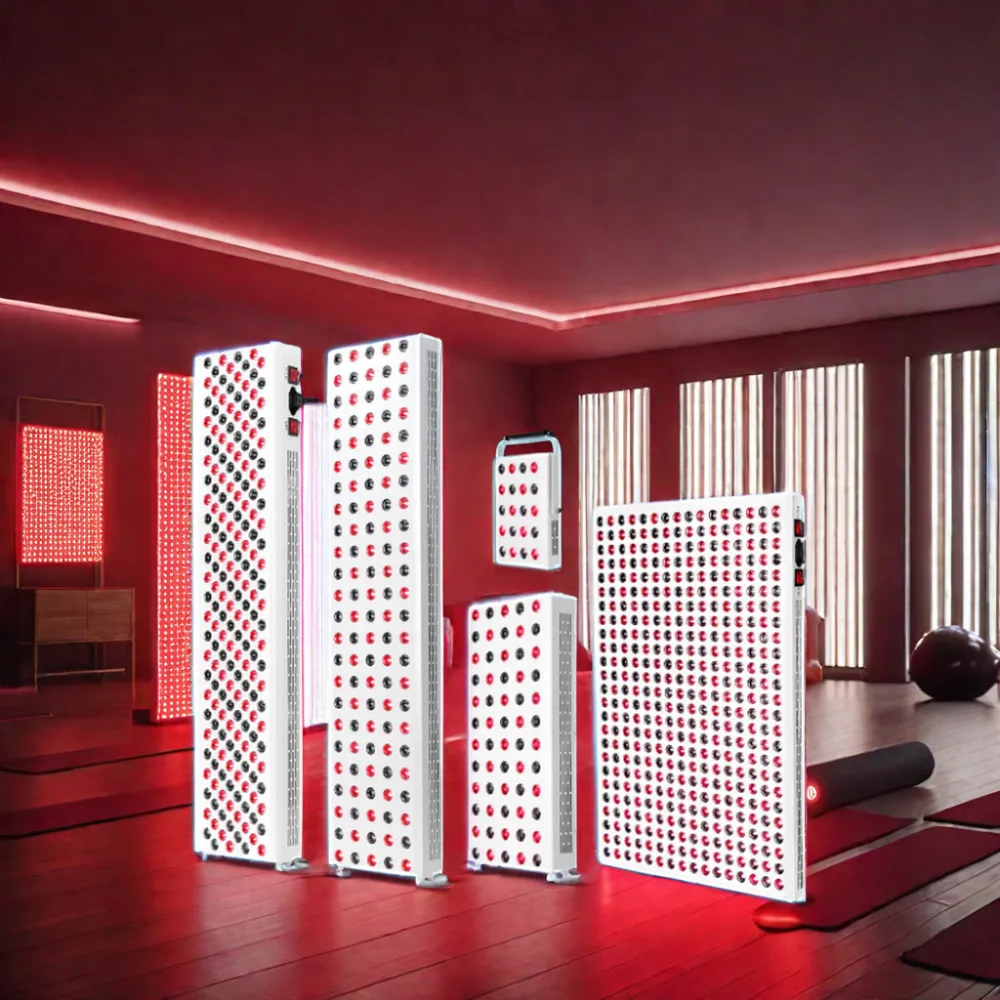 Venta caliente de cuerpo completo 660nm 850nm Panel de terapia de luz Led roja infrarroja para uso doméstico Belleza