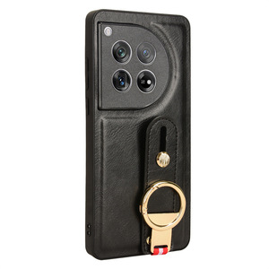 OnePlus 12R/OnePlus Ace <span class=keywords><strong>3</strong></span> 5G用クレイジーホーステクスチャ耐衝撃TPUPUレザーケース - Product Image 4