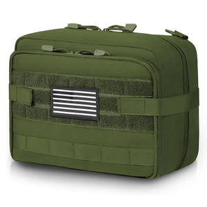Bolsa de Lona para Ambulancia, Impermeable, Ligera, Expandible, Bolsa Médica, Organizador de Accesorios, Kit de Primeros Auxilios para Emergencias Médicas - Product Image 1