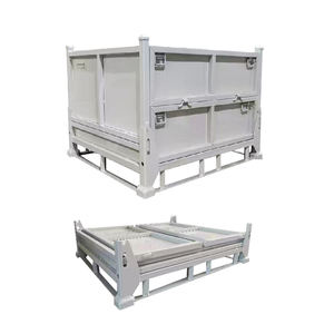 Torin DZ639Wholesale boîte en acier métallique matériel logistique boîtes de chiffre d'affaires conteneur empilable métal palette <span class=keywords><strong>Cage</strong></span> boîte de rangement - Product Image 2
