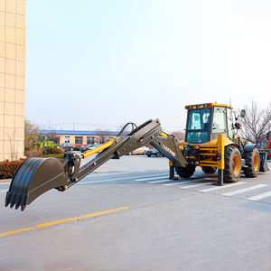 Hot Sale China 4WD 388H 6 in 1 Schaufel lader Bagger lader mit Teleskop arm - Product Image 6