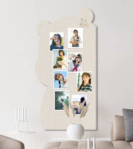 Painel de Feltro Artesanal <span class=keywords><strong>DIY</strong></span> para Exibição, Armazenamento e Decoração de Parede Criativa para Casamentos - Product Image 4
