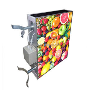 Solar Powered <b>LED</b> Advertising <b>Light</b> <b>Box</b> Double Sided for Signage Promotion advertising outdoor <b>light</b> <b>box</b> solar power <b>light</b> <b>box</b> - Product Image 1