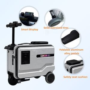 Maleta Motorizada FUTUREJOY Directo <span class=keywords><strong>de</strong></span> Fábrica <span class=keywords><strong>de</strong></span> 20 Pulgadas con Portavasos y Puerto USB, Embalaje Personalizado, Envío Rápido - Product Image 3