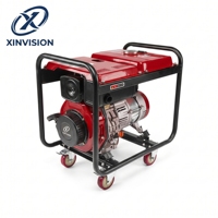 Générateur diesel silencieux/à châssis ouvert 3000W, moteur 7HP 178FE, réservoir de carburant de 12L, régulateur de tension automatique (AVR), générateur d'énergie