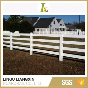 PVC bài và 4 đường sắt ngựa hàng rào - Product Image 3