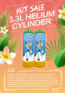 من المصنع مباشرة 2.2 لتر صلب محمول للاستعمال مرة واحدة ضغط عال 30LB غاز بالونات خالص 2 من الوزن - Product Image 6