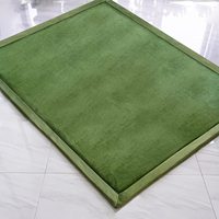 Tapis de jeu confortable et antidérapant pour enfants, grand tapis de ramper en mousse à mémoire de forme Tatami pour salon