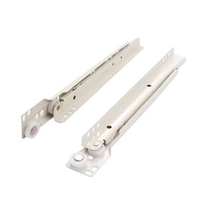 Glissières de tiroir à deux sections blanches de qualité supérieure-Extension complète, fermeture douce, installation facile pour les armoires de cuisine modernes - Product Image 2