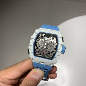 Reloj Mecánico para Hombre 3503, Más Vendido, con Esfera Esqueletizada, Caja de Fibra de Carbono, Resistente al Agua, Lectura de Hora, Reloj de Pulsera para Hombre de Negocios - Product Image 3