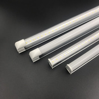 México 18 Watts Foco LED T5 Iluminación Lampara Accesorio integrado con carcasa de aluminio Bombilla LED T5 Tubos LED