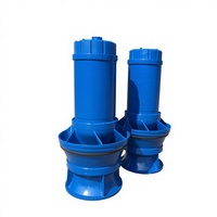 Pompe à flux axial verticale submersible à haute pression en fonte Kairun, à grand débit, pour le traitement de l'eau potable