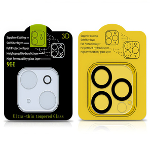 Protector de lente de cámara ultrafino 3D de vidrio templado 9H resistente a la suciedad para <span class=keywords><strong>iPhone</strong></span> 16/15/14 Pro Max/13 Pro/12/11 Plus/8/<span class=keywords><strong>7</strong></span>/XR - Product Image 4