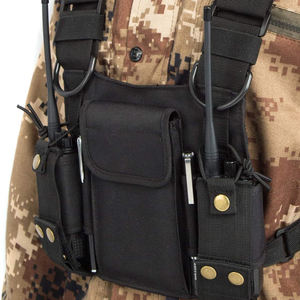 ที่ใส่ของแบบกำหนดเองกันน้ำวิทยุไหล่,ที่ใส่สายรัดหน้าอก Rig สองทางวิทยุ - Product Image 3