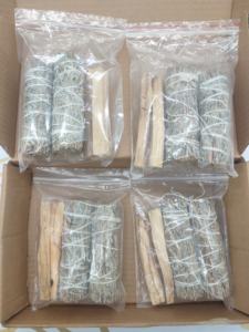 Bâtonnets de sauge blanche de 4 pouces, en gros, durable, récolté, Palo de sauge blanche, au prix de gros - Product Image 2