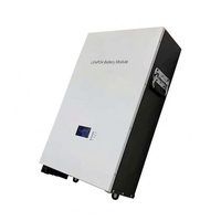 Kapasitas Yang Cukup 5KWH 10kw LiFePO4 Baterai Pack 48 Volt 100ah 200ah Baterai Dinding Daya Lithium Ion Surya Isi Ulang