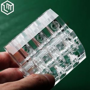 Especialista Não-padrão Personalizado Impressão 3D Torno <span class=keywords><strong>CNC</strong></span> Peças De Alta Precisão 5 Eixos Acrílico Usinagem Peças 3D Centro de Impressão - Product Image 2