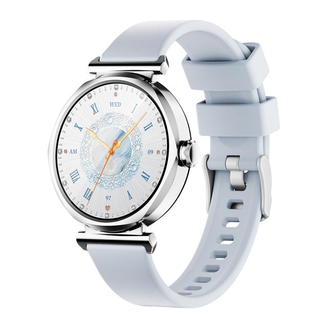 2026 Women's Smart Watch Round Smartwatch Support for AI Capabilities Sports Watch Heart Rate Bracelet Blood Oxygen Watch