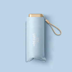 Nuovo Ombrello Pieghevole a Sei Sezioni con Stampa Pubblicitaria, Ombrello Regalo per Donne, Portatile, per Protezione da Sole e Pioggia - Product Image 6