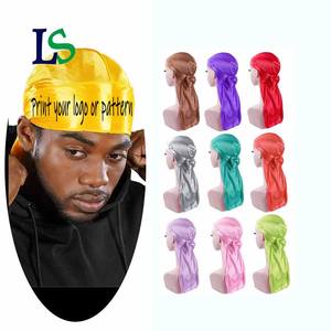 Élasticité Baotou Cap Bandeaux De <span class=keywords><strong>Cheveux</strong></span> Simulation Silky Durag Longue Queue Pirate Chapeau Bandeau Turban pour Enfants Enfant Ruban Accessoires - Product Image 1
