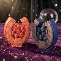 Bougie parfumée artisanale en cire de soja, aimant spirituel de prospérité et de richesse, pour la décoration de la maison en période de fêtes