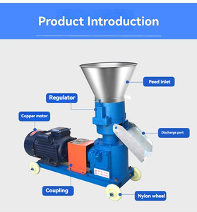 Năng suất cao thiết kế mới Thức ăn viên Máy Nghiền viên và chế biến thức ăn động vật granulator/pelletizer - Product Image 5