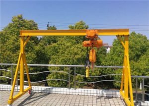 Best Selling 0.5ton-20ton Non-Rail Mobile Manual <b>Gantry</b> Portable <b>Crane</b> 25 Ton Rated Loading Workshops New Motor Included - Product Image 4