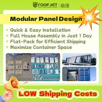 Maison Modulaire Intelligente Compacte : Kit de Cabine Conteneurisée 40 pieds à Double Étage pour Camping