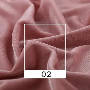 Großhandel Multi color Pure Silk Velvet Fabric Koreanischer Samts toff