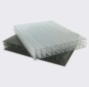 알란즈 폴리 카보네이트 중공 시트 가격 PC 지붕 패널 온실 플라스틱 건축 자재