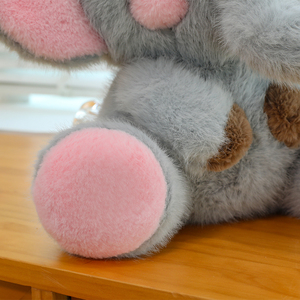 Peluche Elefante Personalizzato OEM, Giocattolo Morbido Ricamato a Forma di Cartone Animato, Imbottitura in Cotone PP Super Morbida, Antistress - Product Image 6
