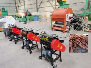 Giá rẻ phế liệu dây đồng vũ nữ Thoát y Máy Cáp Tước lột tách máy cho loại bỏ Đồng - Product Image 5