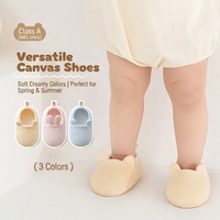 Chaussettes en tissu à semelle souple pour bébé, motif oreilles de lapin 3D, antidérapantes, pour premiers pas, décontractées, respirantes, mignonnes et amusantes, lot en gros