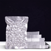 Sacs sous vide en plastique Mylar avec impression personnalisée, emballage sous vide, sac sous vide noir