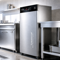 Système de filtration d'eau alcaline et mineralisée par osmose inverse sans réservoir 800 GPD, réduit les PFAS et le plomb, système RO sous évier pour usage commercial