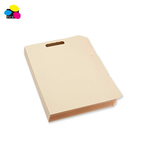 Carpeta de Archivo UV de Tres Colores, Papel de 11pt, Tamaño Carta, con 3 Pestañas Reforzadas, Colores Personalizados de Alta Calidad de Fábrica 3CS