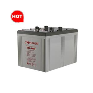 CSPower 2000Ah 2V 오프 그리드 장수명 딥 사이클 젤 태양광 시스템 배터리 CG2-2000 - Product Image 1