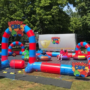 Piste de <span class=keywords><strong>voitures</strong></span> tamponneuses gonflables pour enfants et adultes, aire de jeux de <span class=keywords><strong>voitures</strong></span> en jouet souple pour <span class=keywords><strong>occasions</strong></span> publiques, avec thème glace et neige - Product Image 5