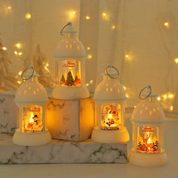 Mini Dôme Lumineux de Noël Abordable, Scènes Festives Assorties, Petits Cadeaux de Noël, Cadeaux du Père Noël Secret, Lanterne de Noël, Lampe LED