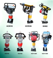 Compacteur vibrant diesel haut de gamme 75 kg, type « Jumping Jack », 12 kN, pour le compactage du sol sur routes et travaux de fossés
