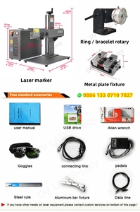 เครื่องตัดไฟเบอร์เลเซอร์สำหรับ<span class=keywords><strong>ตัด</strong></span>เงินแท้ 1.2 มม. เครื่องแกะสลักและตัดเครื่องประดับด้วยไฟเบอร์เลเซอร์ 60W 100W 200W - Product Image 6