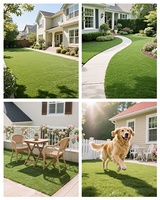 Kit de graines d'herbe pour animaux de compagnie, herbe de blé saine pour chats d'intérieur et chiens, gazon artificiel pour animaux