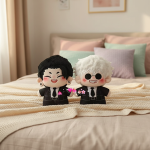 Nuevos Diseños Anime Japonés Jujutsu Kaisen Itadori Yuji <span class=keywords><strong>Kento</strong></span> <span class=keywords><strong>Nanami</strong></span> Chibi Figura de Peluche Juguete Colgantes para Bolsos Llaveros de Peluche - Product Image 2