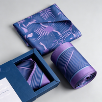 Boîte cadeau de luxe personnalisée pour cravate en soie pour homme, nœud papillon, ensemble de cravates, boîte cadeau