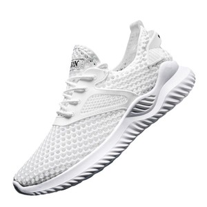 Calzado Deportivo para Hombre, Estilo Slip-On, Suela Suave, Malla Transpirable, Amortiguación de Impactos, Ligero, Suela Gruesa, Nuevo Estilo - Product Image 3