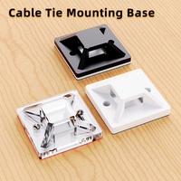 Support de gestion de câbles en gros pour usine, attaches en plastique, clips de fixation de fils, supports, chevilles, organisateurs, attaches carrées, crochets de fixation de câbles