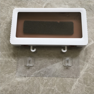 Support de téléphone de <span class=keywords><strong>douche</strong></span> étanche salle de bains miroir mural baignoire cuisine universel étui de téléphone portable étagère support de téléphone mural - Product Image 5