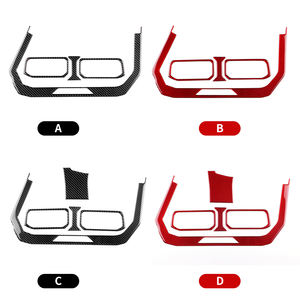 Accessoires de garniture intérieure pour panneau de commande central de climatisation de voiture en fibre de carbone véritable souple, conduite à gauche et à droite, pour <span class=keywords><strong>Ford</strong></span> <span class=keywords><strong>Mustang</strong></span> <span class=keywords><strong>GT</strong></span> 2024-2025 - Product Image 6